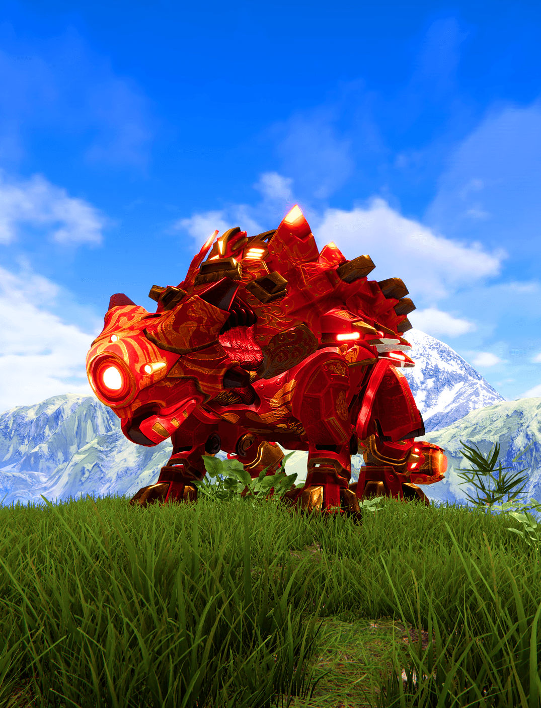 龙岛异兽-机械甲龙