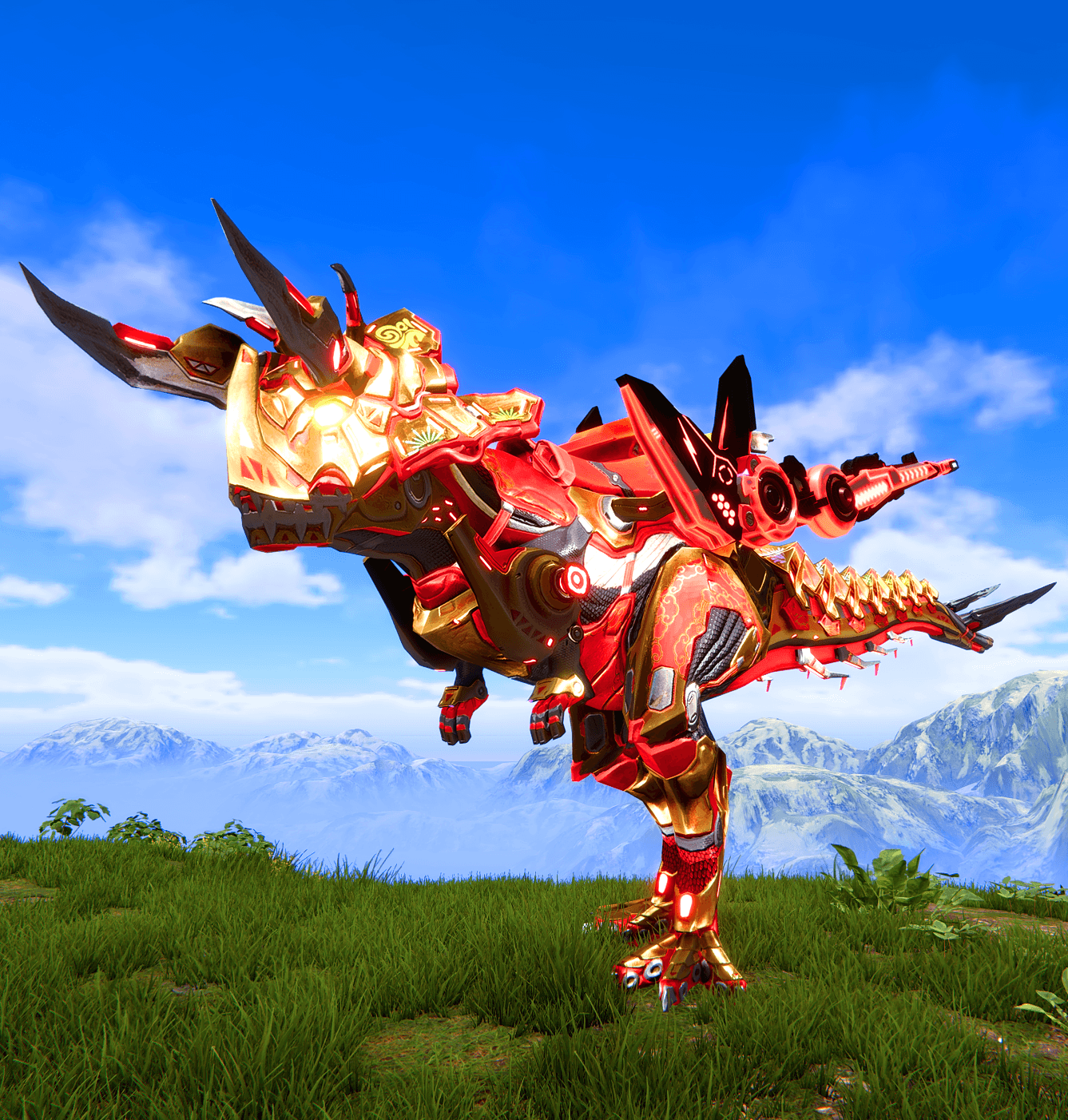 龙岛异兽-机械牛龙